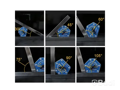 Parti med svetsmagneter, 15–20 kg i dragkraft, totalt 13 st - fri frakt