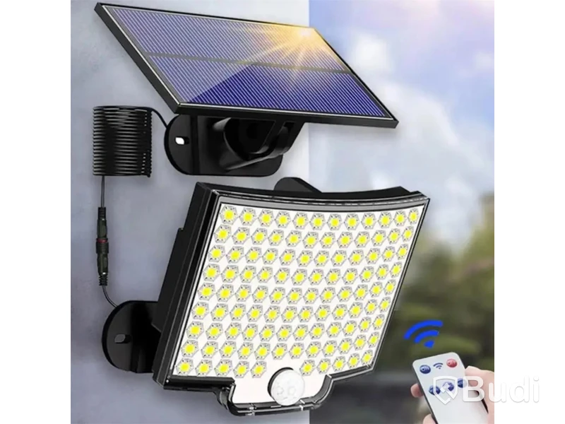 Parti med solpaneler, LED lampa för uppfarter och trädgårdar, totalt 10 st - fri frakt