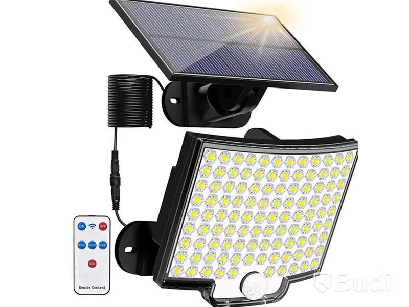 Parti med solpaneler, LED lampa för uppfarter och trädgårdar, totalt 10 st - fri frakt
