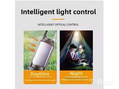 Parti med campinglampor LED, solcellsdrift + myggskydd, totalt 10 st - fri frakt