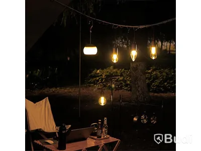 Parti med campinglampor, LED, laddningsbar, totalt 10 st - fri frakt