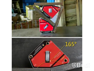 Parti av 8 st svetsmagneter multi-angle 30kg - fri frakt