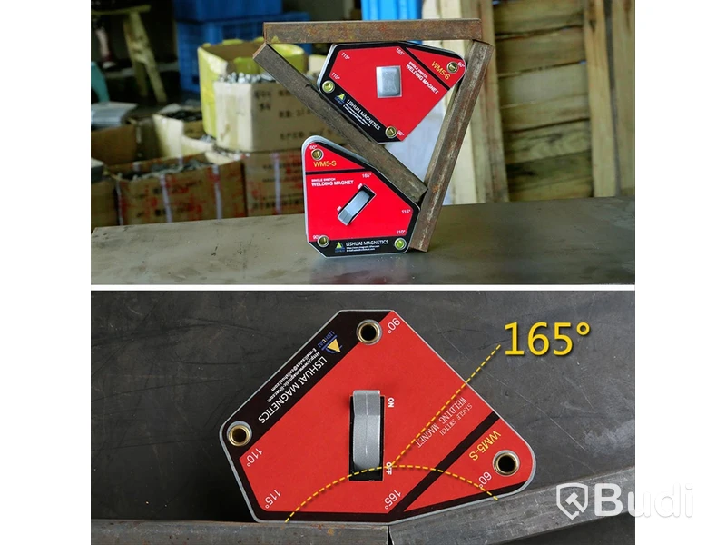 Parti av 8 st svetsmagneter multi-angle 30kg - fri frakt