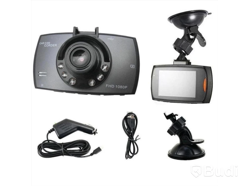 Parti med totalt 6 st dashcam, 170° vidvinkel - fri frakt