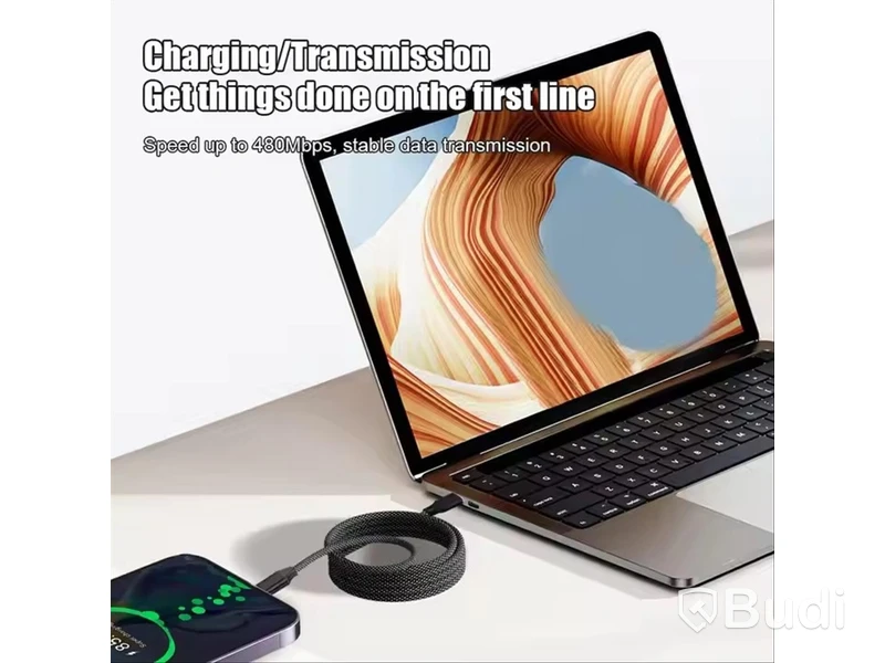 Parti med 5 st magnetiska usb-c laddkablar - fri frakt