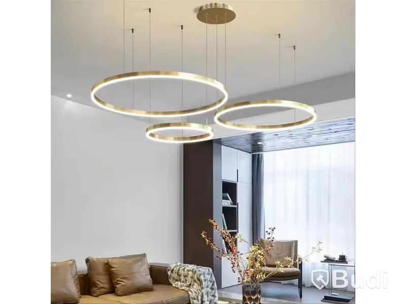 Parti med 4 st lampset i ringar, circles 80 - fri frakt
