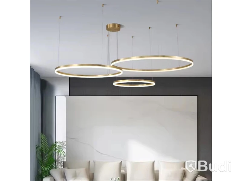 Parti med 4 st lampset i ringar, circles 80 - fri frakt