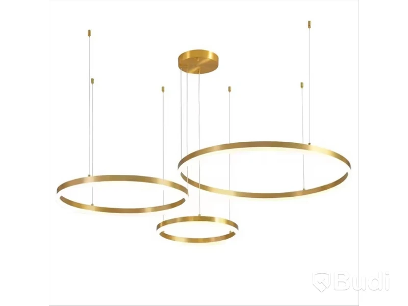 Parti med 4 st lampset i ringar, circles 100 - fri frakt