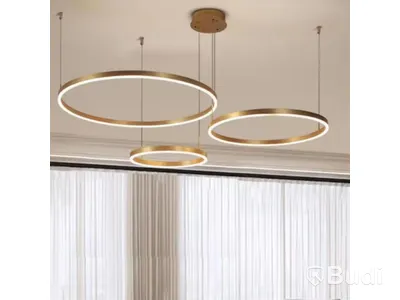 Parti med 4 st lampset i ringar, circles 60 - fri frakt