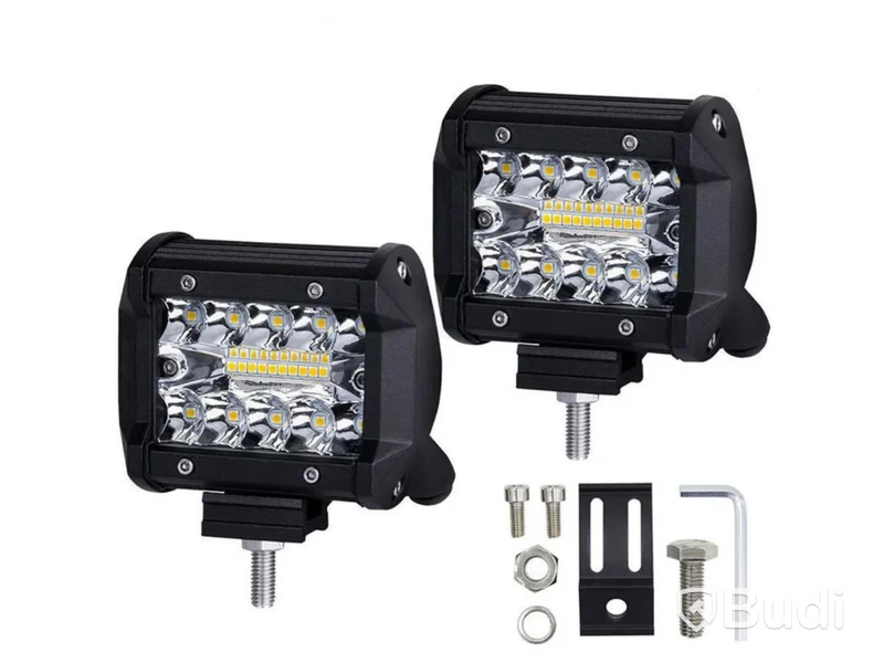Parti med 4 st LED-arbetsbelysning, 60w - fri frakt