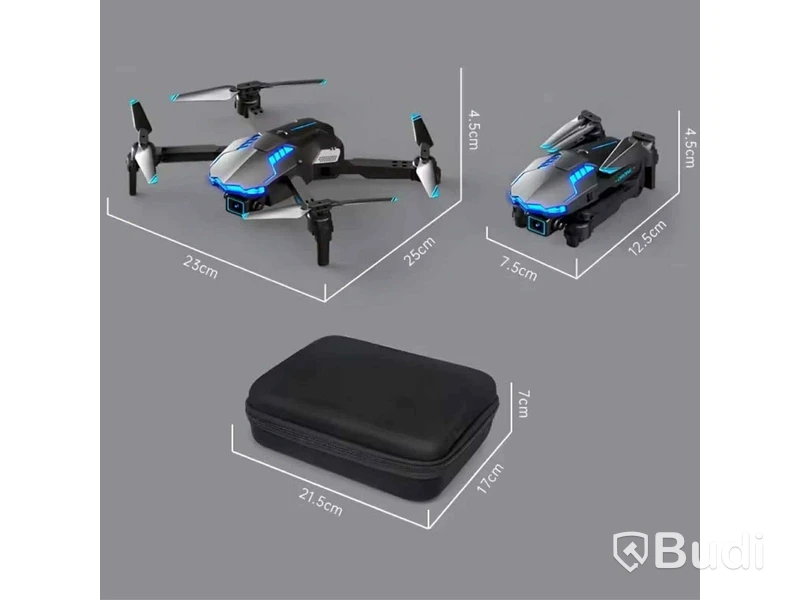 Parti med 4 st drönare, aeroflow, dualcamera, 4k - fri frakt