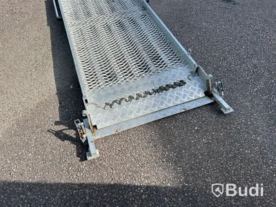 Rullstolsramp i aluminium manuell vikbar Kvistberga