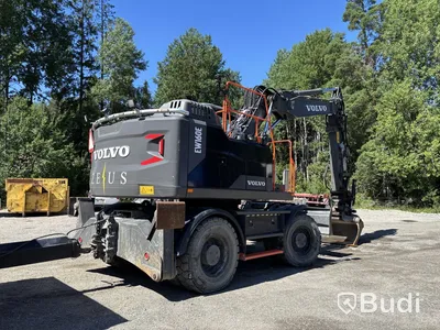 Volvo EW160E wheeled excavator - 2020 | GPS 3D system | Trailer