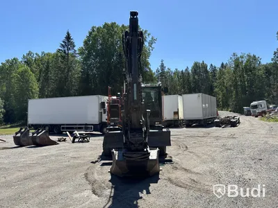 Volvo EW160E wheeled excavator - 2020 | GPS 3D system | Trailer