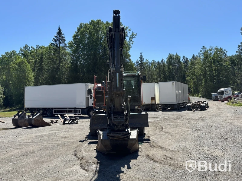 Volvo EW160E wheeled excavator - 2020 | GPS 3D system | Trailer