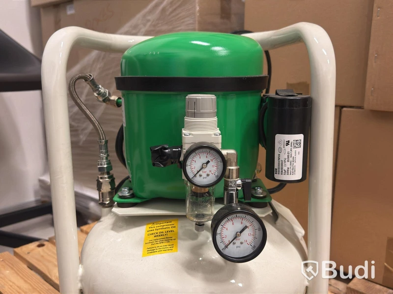 Compressor, Bambi BB8-240, 660 W, 8 bar (quiet compressor)