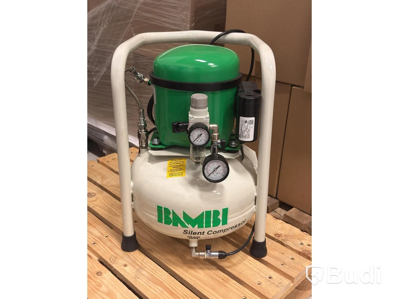 Compressor, Bambi BB8-240, 660 W, 8 bar (quiet compressor)