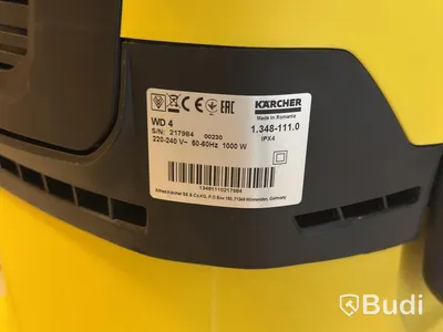 Kärcher WD 4 Vacuum Cleaner, 1000 W