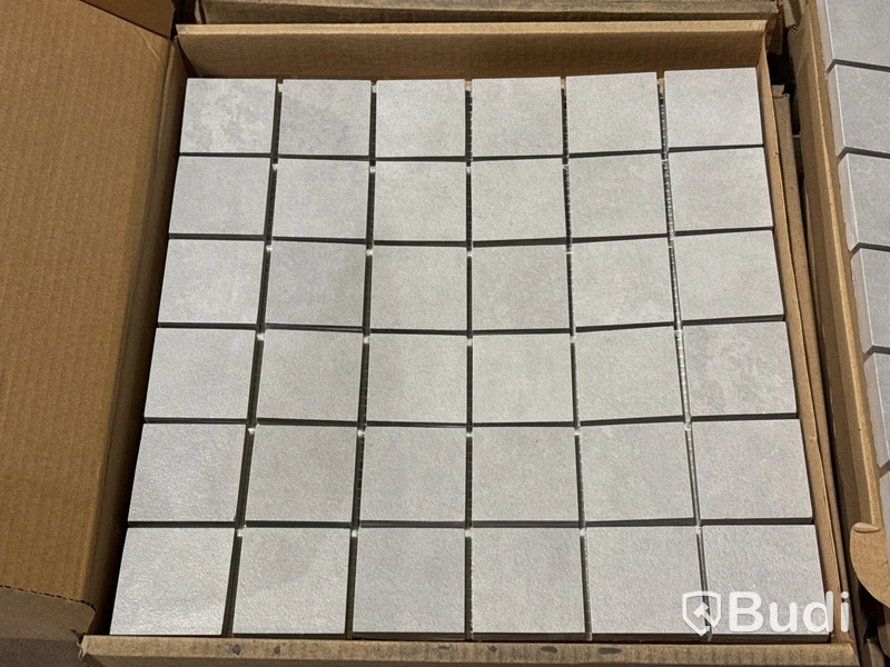 62 kvm mosaik Rako CETR.DDM06723 | Light Grey | 2 pall | 5x5 / 30x30 cm