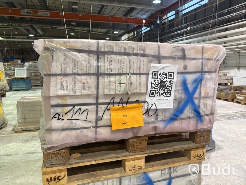 103 kvm Rak Marte Anthracite Matt | 2 pall | 30x60 cm