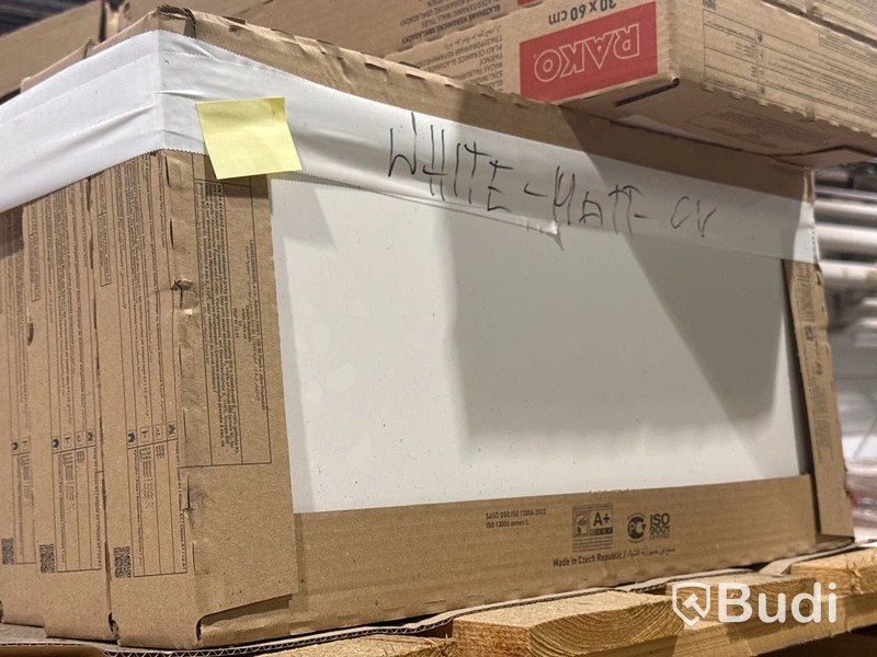 255 kvm kakel Rako CSYS.WAAVK104 | 5 pall | 30x60 cm - vit matt