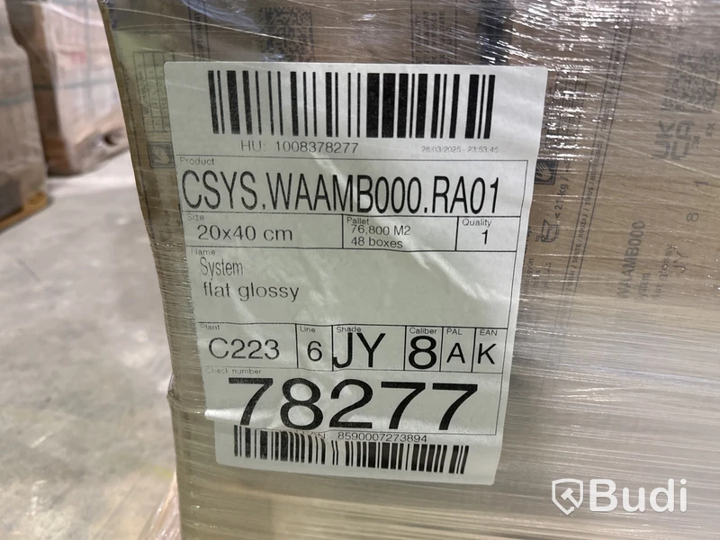 239 kvm kakel Rako CSYS. WAAMB000 | Flat Glossy | 3 pall | 20x40 cm