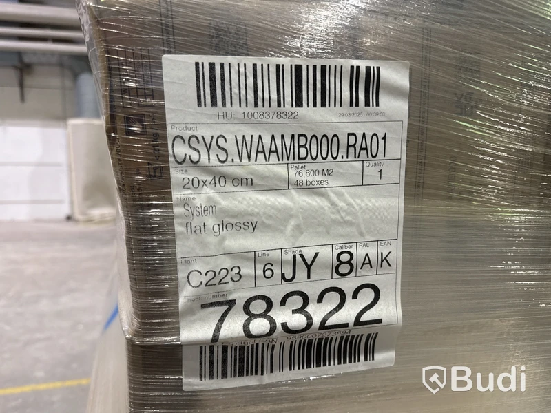 239 kvm kakel Rako CSYS. WAAMB000 | Flat Glossy | 3 pall | 20x40 cm