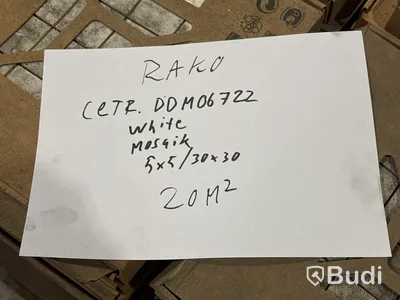 20 kvm vit mosaik Rako CETR.DDM06722 | 1 pall | 5x5 / 30x30 cm