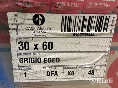 155,5 kvm kakel Casalgrande Padana Grigo Egeo | 3 pall | 30x60 cm