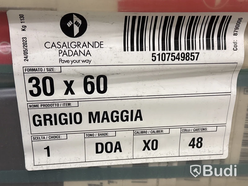 212 kvm kakel Casalgrande Padana Grigio Maggia | 6 pall | 30x60 cm