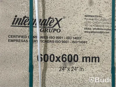 112 kvm kakel Inter-Matex Mont Blanc Matt | 3 pall | 60x60 cm