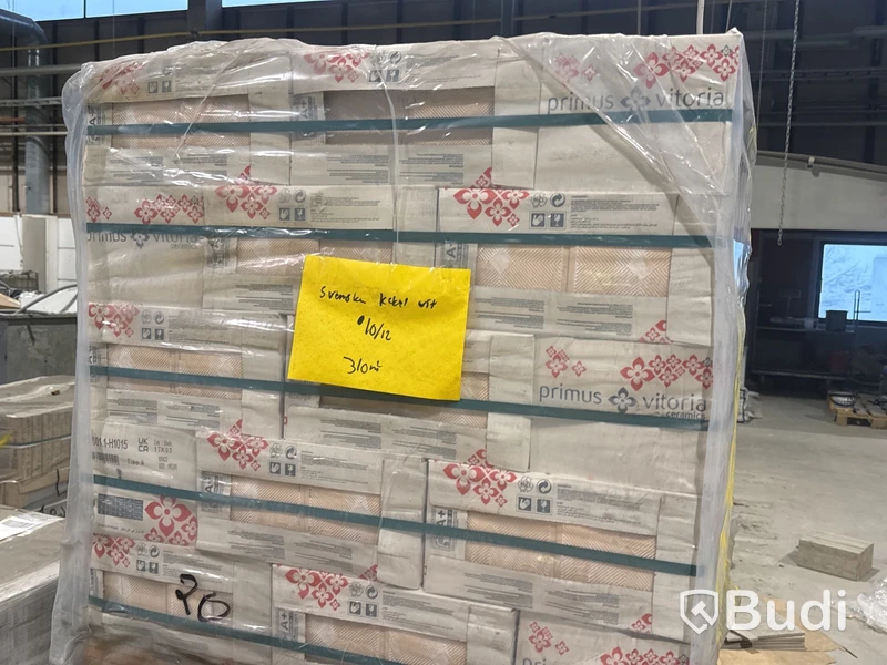 350 kvm kakel Primus Vitoria Branco Mate | 4 pall | 15x15 cm