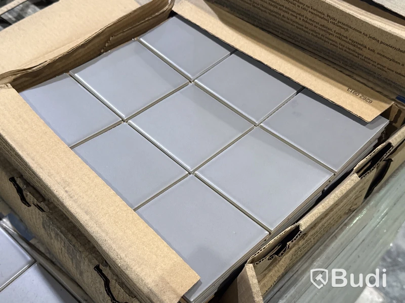 65 kvm mosaik Rako COBJ.GAS0K111 | Grey Matt | 10x10 cm