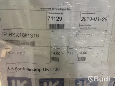 14 st fördelarskåp LK Systems 1881316