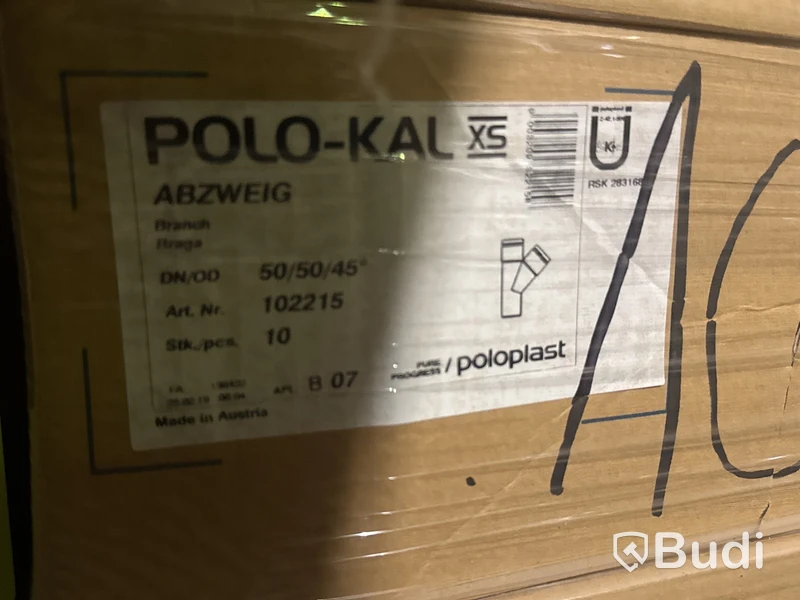 38 pall | Parti med rördelar från Wavin, Poloplast & PipeLife