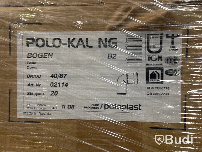 38 pall | Parti med rördelar från Wavin, Poloplast & PipeLife