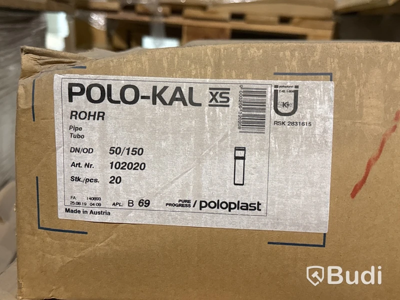 38 pall | Parti med rördelar från Wavin, Poloplast & PipeLife