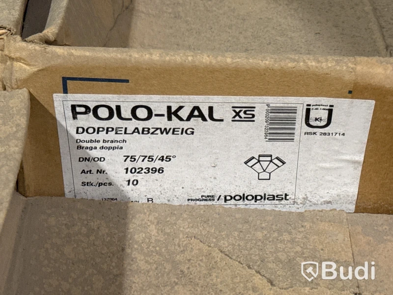 38 pall | Parti med rördelar från Wavin, Poloplast & PipeLife