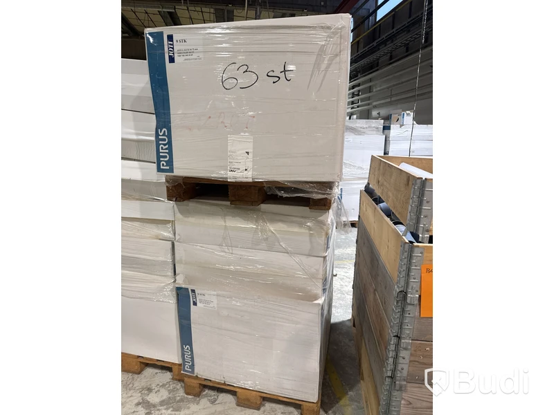 126 st golvbrunnar Purus Joti 75 mm | Sidoavlopp | 1 pall