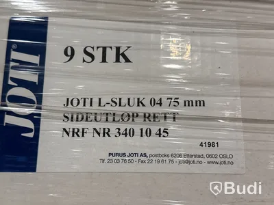 126 st golvbrunnar Purus Joti 75 mm | Sidoavlopp | 1 pall
