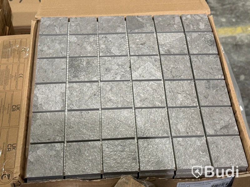 47,5 kvm mosaik Vitra Ceppostone D.Greige Cutbrd Matt | 1 pall | 5x5 / 30x30 cm