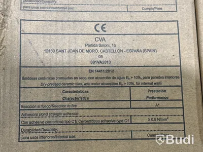 91 kvm kakel Roca Liso Mate | 1 pall | 20x20 cm