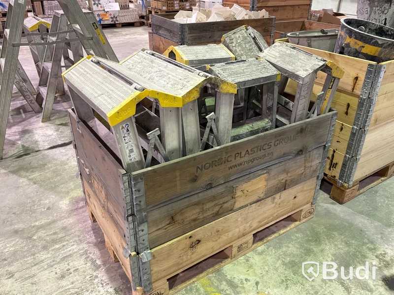 6 st aluminiumbockar