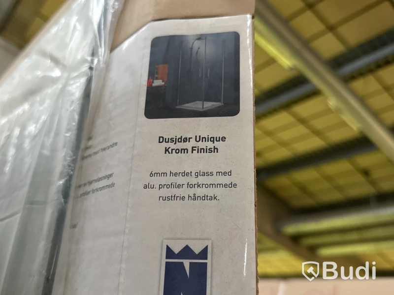 Stort parti duschväggar
