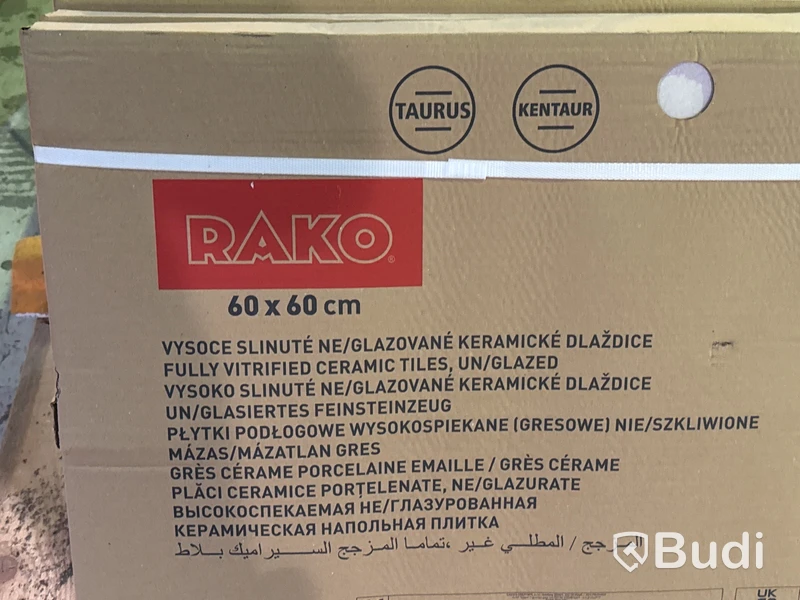 43 pall | Parti med blandat kakel & mosaik
