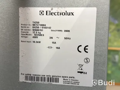 Torktumlare Electrolux Wascator T4250 | 2009
