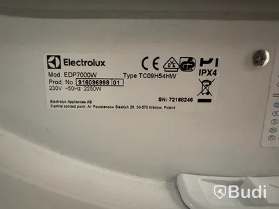 Torktumlare Electrolux EDP7000W