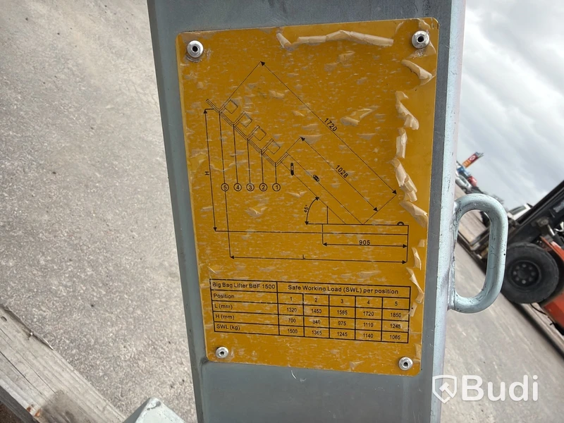Storsäckslyft SE BBF1500