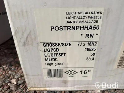 Set of 4 Dezent 16" Rims