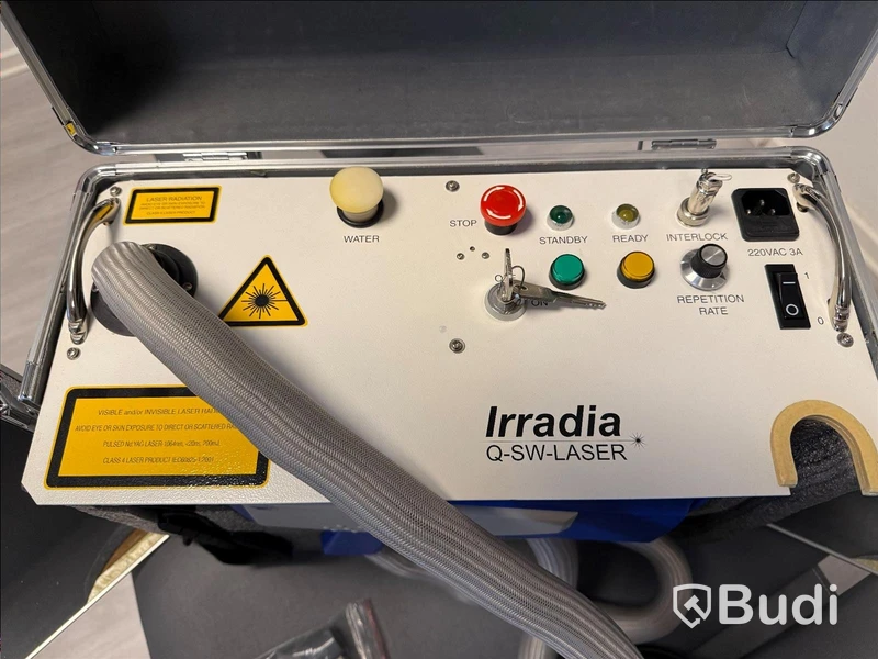 Irradia Q-SW Laser – Portabel laserenhet för tatueringsborttagning (2014)